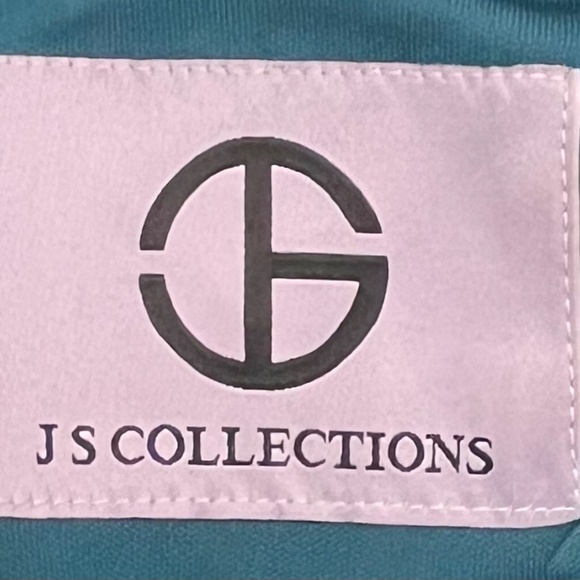 JS Collections Soutache Embroidered Midi Dress - Picture 2 of 5